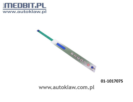 Klawiatura jednoczęściowa 220V z naklejką LCD do autoklawu STATIM 2000 (starsze wersje) SciCan 01-101707S