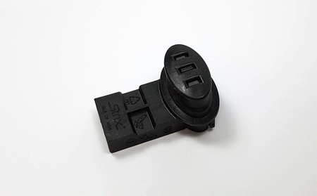 Gniazdo prądowe obudowy AQUASTAT Strix Connector Chassis oval P16-78 do destylatorów SciCan