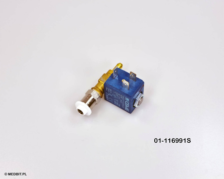 Elektrozawór 24V do autoklawu STATIM 6000B G4+, wąż 1/8'', oryginał SCICAN Ltd., kod 01-116991S