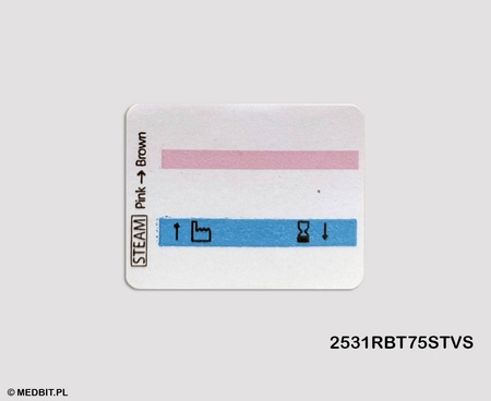 STEAM Etykieta 3-rzędowa do metkownicy MELAdoc GK Medical, 22x29 mm, 750 szt., klasa 1, PRINTEX MEDICAL