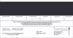 Test skuteczności zgrzewu Seal PROOF 250 szt. INTER LOCK – kontrola zgrzewarek rolkowych, zgodność DIN 58953, 150-200°C