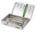 Kaseta na 20 narzędzi Sys-TM-8 x 5.5DS SCICAN do sterylizacji i transportu, stal nierdzewna, 140x203x38 mm