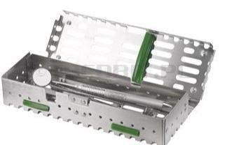 Kaseta do sterylizacji 10 narzędzi Sys-TM-8 x 2.75DS SCICAN, stal nierdzewna, do myjni i autoklawów