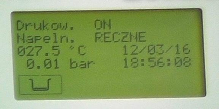 Wyświetlacz LCD 4x20 do autoklawów SciCan BRAVO, oryginalny, C5BP1230000