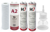 Zestaw filtrów do demineralizatora Hydrolab HLP 5s/HLP 5sp – prefiltr, moduł A2, filtry H7, kapsuła sterylizacyjna