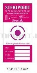 Wskaźniki chemiczne STEAM Klasa 6 STERIPOINT 134°C/5,3 min 121°C/15 min do autoklawu 250 szt. STERLAB