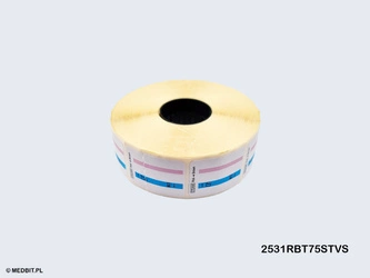 STEAM Etykieta 3-rzędowa do metkownicy MELAdoc GK Medical, 22x29 mm, 750 szt., klasa 1, PRINTEX MEDICAL